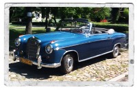 Mercedes 220 SE ("Ponton") z 1960r.  Jan Stachura